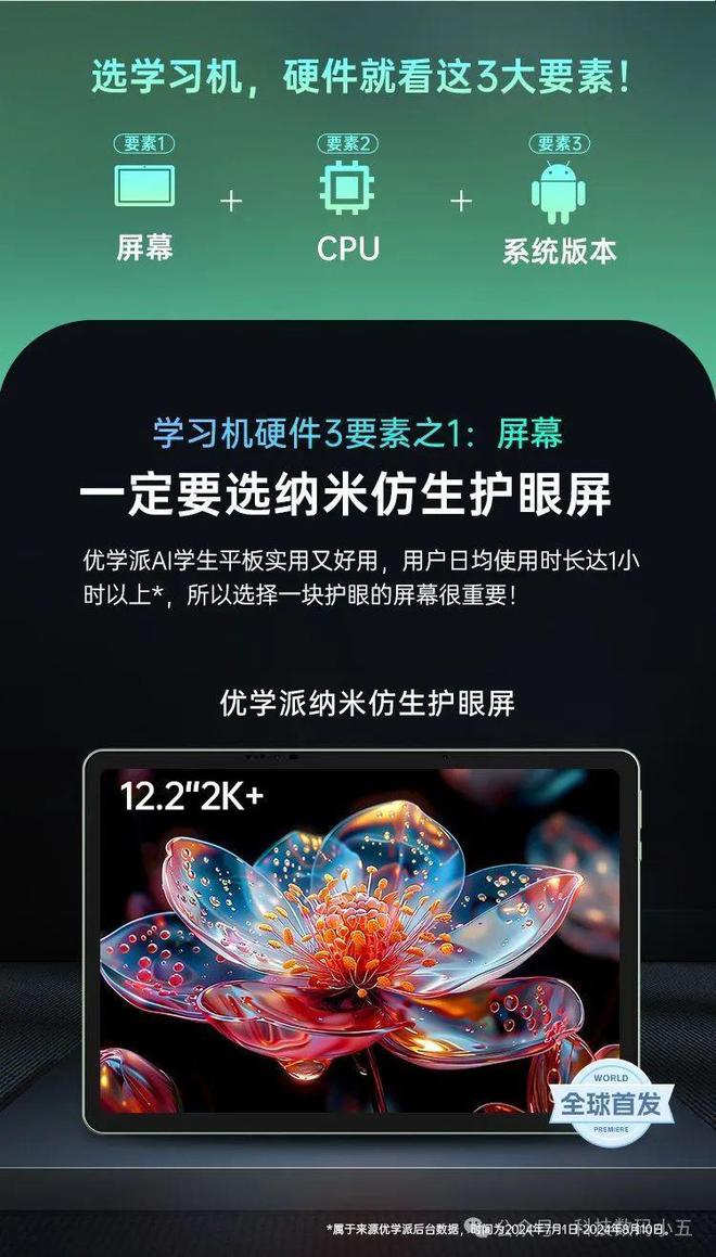 ：AI智能护眼让孩子学习更无忧！CQ9电子最新网站优学派P36(图4)